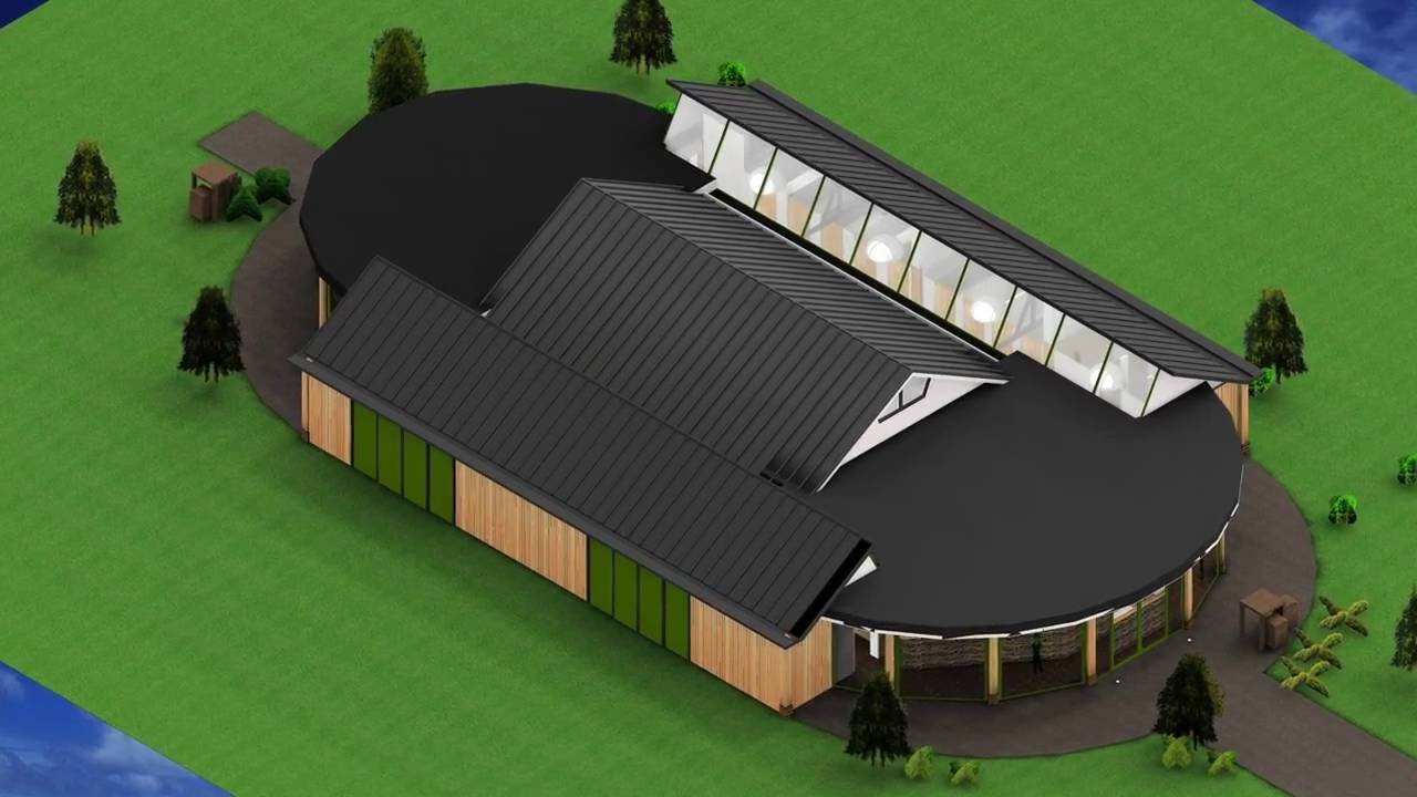 Kampeerdorp de Zandstuve - Sanitairgebouw Buur (nieuw in 2017) - YouTube