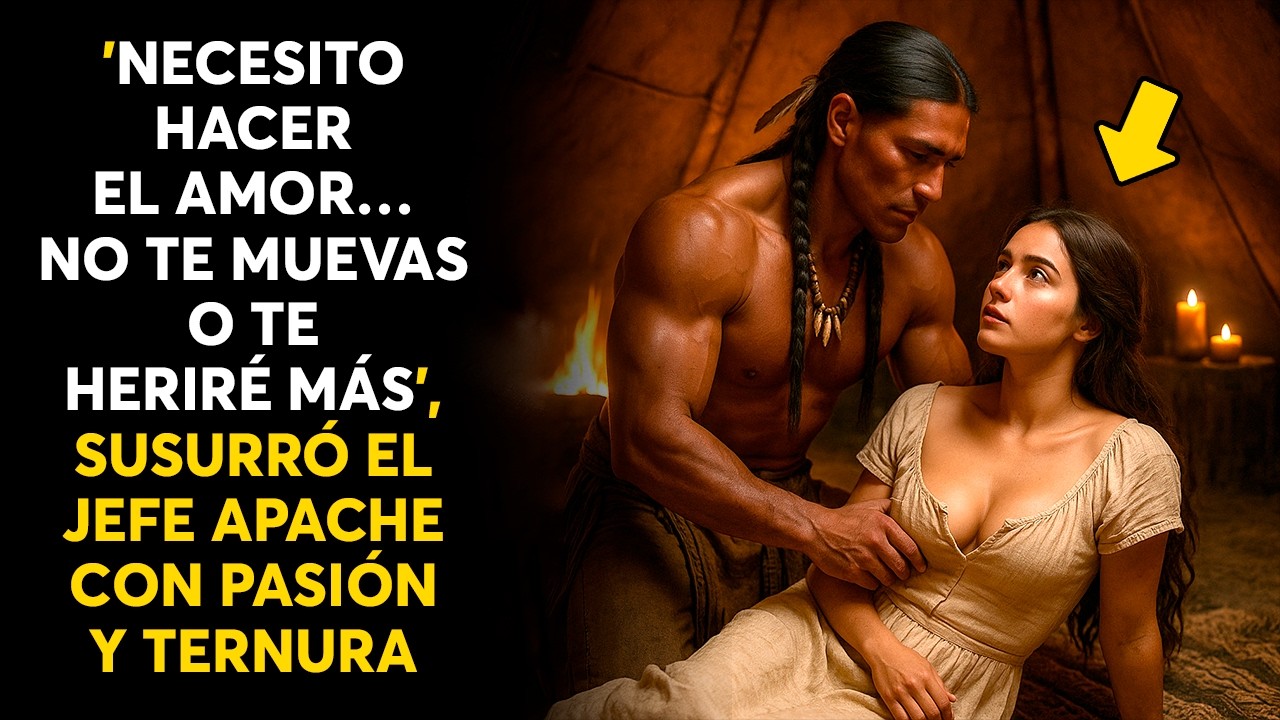 'NECESITO HACER EL AMOR… NO TE MUEVAS O TE HERIRÉ MÁS', SUSURRÓ EL JEFE APACHE CON PASIÓN Y TERNURA