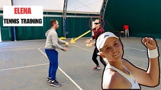Elena Rybakina Tennis Training That Keeps Her In-form !