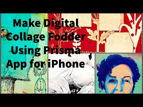 Prisma demo with visual journal scans