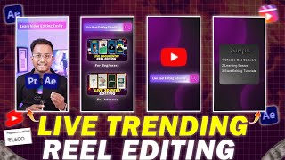 Live Trending Viral Reel Editing | After Effect Tutorial
