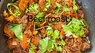 Beef roast /Kerala style beef roast / beef roast recipe malayalam/ Salus kitchen magic