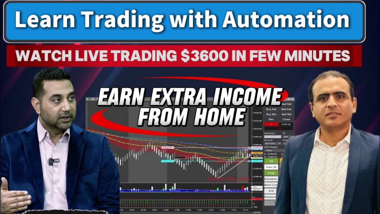 Learn to Make Money from Home - Watch Live Trading $3600 in few minute ...