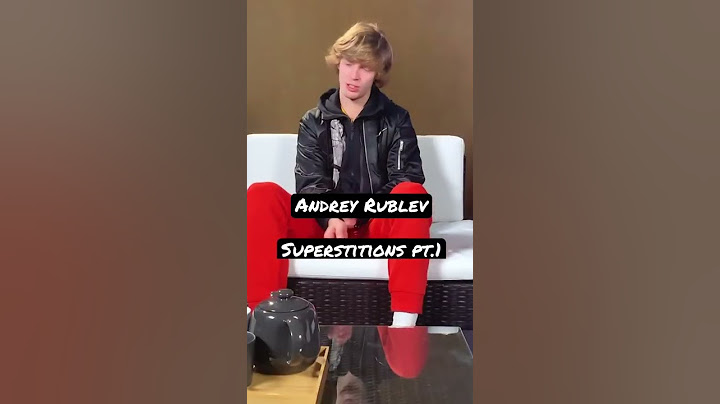 ANDREY RUBLEV Tennis Superstitions (Part 1) #AndreyRublev #Rublev #Shorts