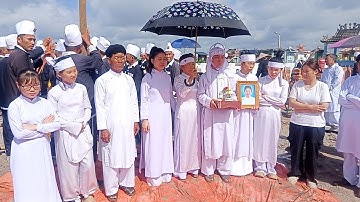 Buổi đưa tiễn, đinh kim hường 53 tuổi, đạo cao đài 