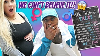 TRYING GENDER PREDICTION TESTS!!! (WILL IT BE A GIRL OR BOY?)