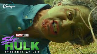 Car Crash/Jennifer Walters turns into She-Hulk | Marvel Studios’ She-Hulk: Attorney at Law | Disney+