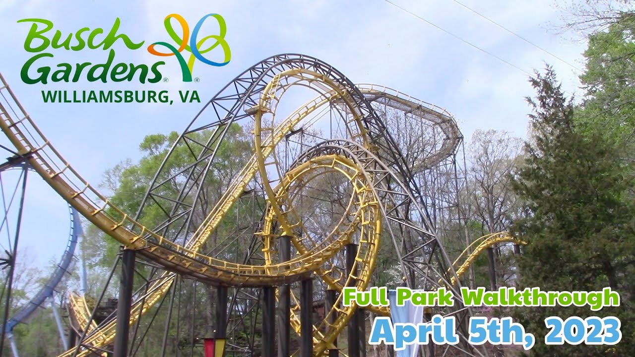 Busch Gardens Williamsburg Fun Pass Blockout Dates
