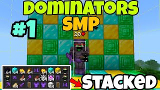 HOW I BECAME STACKED PLAYER ON ONE DAY IN THIS LIFESTEAL SERVER |DOMINATERS SMP|#lifestealsmp