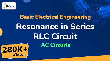 Resonantie in serie RLC-circuit - AC-circuits - Basis elektrotechniek