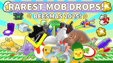 🌟🐳 The Rarest Drops of ALL Mobs in Bee Swarm Simulator 2025!