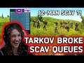 NO SCAV GROUP LIMIT ?! LARGEST SCAV ARMY 😱 MisMagpie Highlights || Escape From Tarkov