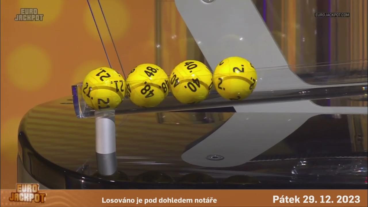 Eurojackpot 29. 12. 2023 YouTube
