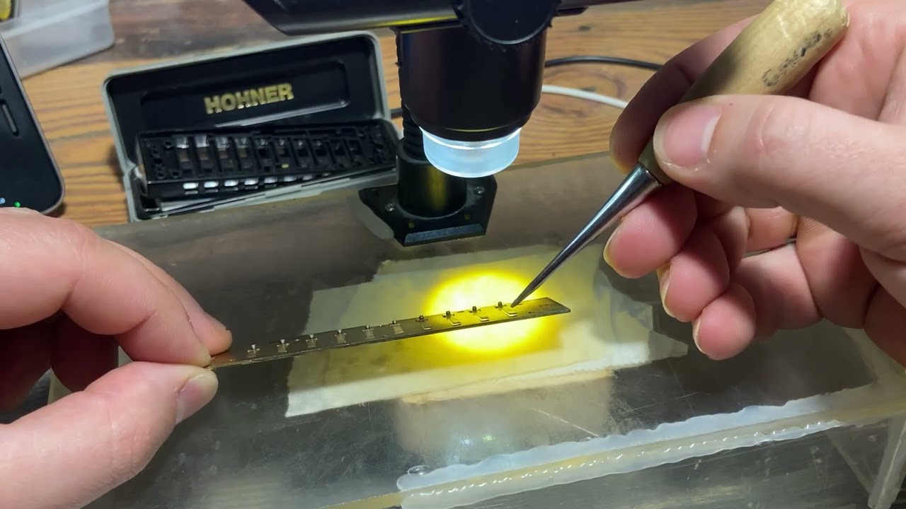 Переделываю чужую кастомизацию губной гармошки