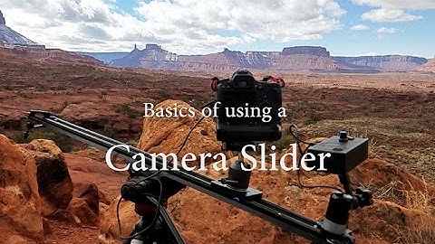 How to Use a  Camera Slider - Using a Slider While Shooting a Time-lapse