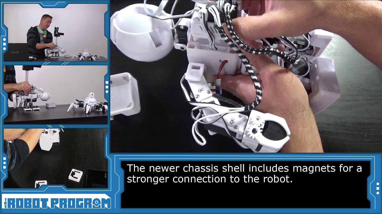 The Robot Program 036 - Identifying and Upgrading the EZ-B - YouTube