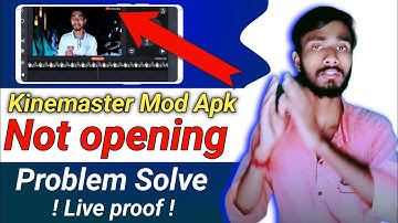 Kinemaster mod apk open problem android 11/12/13 version 2022 | Kinemaster mod apk not open problem