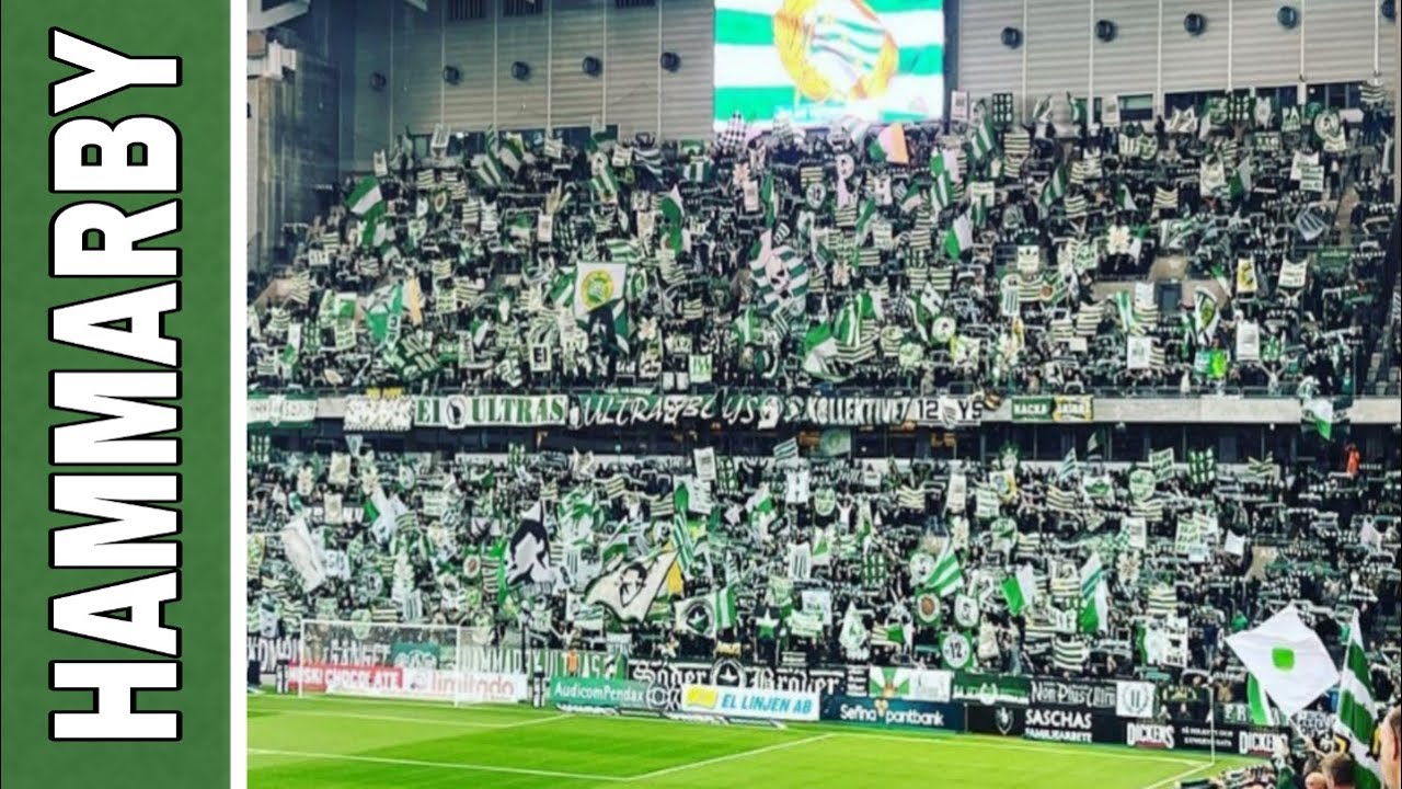 Picture of Hammarby Fans 🟢⚪ Atmosphere at Tele2 Arena | Hammarby - Varbergs Bols ...
