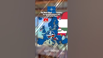 The most liked NATO Country in Europe🇪🇺#europe #map #history #mapping #geography #asia #america🤯