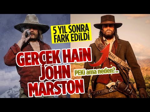 RDR 2'DE ASIL KÖSTEBEK MICAH DEĞİL! 5 yıl sonra ortaya çıkan hain John Marston detayı