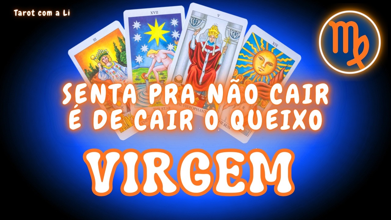 VIRGEM♍ NAS PRÓXIMAS HORAS ALGUÉM ROMPE UM SILÊNCIO