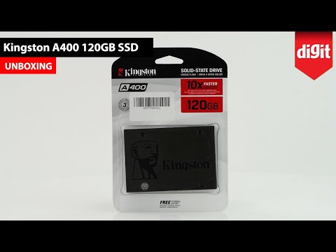 Kingston A400 120 GB SSD Unboxing