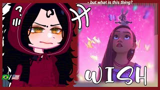 •|Villains Disney react to //Wish The power of desires|•// gacha club 🇧🇷/🇺🇸