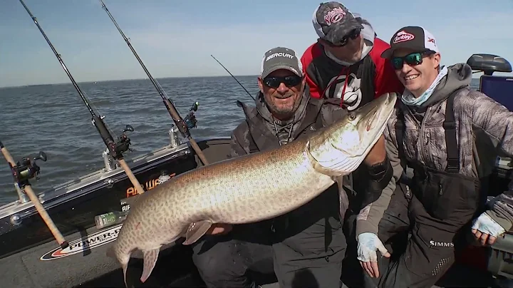 Green Bay Muskie Migration Based on Water Temp