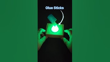 Decoration Project using glue Sticks  ❤️  Glue Sticks Crafts #craft #diy #shorts