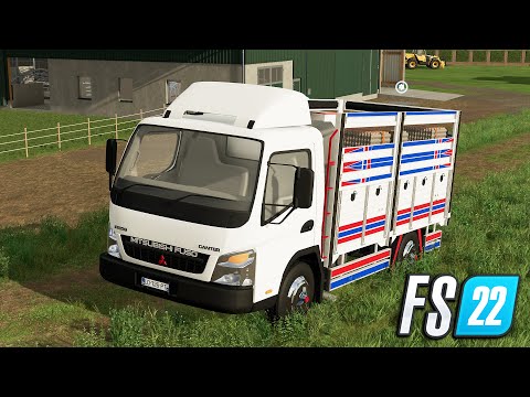 FS 22 Yeni Güncelleme Çıktı! Mitsubishi Fuso Canter Kamyonet Modu