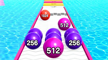 Merge Ball Run and Merge 2048 ! Gameplay Walkthrough Part 42 android, ios