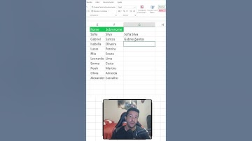 Fórmula concatenar no Excel unir informações #excel #exceldicas #concatenar