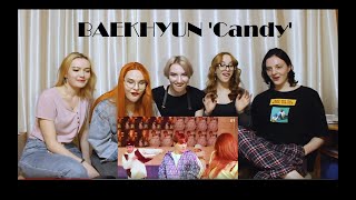 [Y&amp;B] Reaction to BAEKHYUN 백현 &#39;Candy&#39;