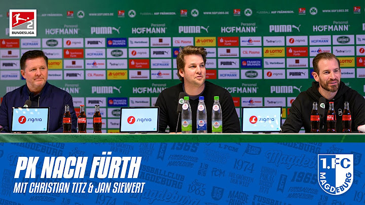 „Wir waren im Abschluss nicht konsequent genug.“ | PK nach dem Spiel bei SpVgg Greuther Fürth (1:1)