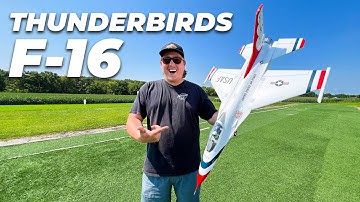 BRAND NEW RC Jet! - FMS 64mm F-16 Fighting Falcon Unboxing and Assembly