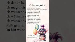 How to Say Happy Birthday in German | 15 Easy Sentences | A1 Beginner Lesson