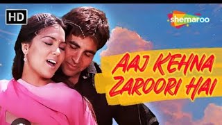 Aaj Kehna Zaroori Hai  ♥️🥰 Safar Ke Gaane #song #youtube #video #bollywood #viral 