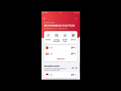 Cara Mudah transfer Melalui MBanking OCBC NISP. 