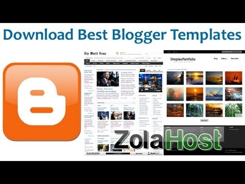 How To Download Best Blogger Templates