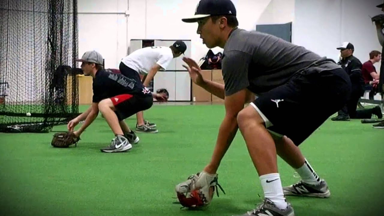 Basic Short Hop Drill (13-18) - YouTube