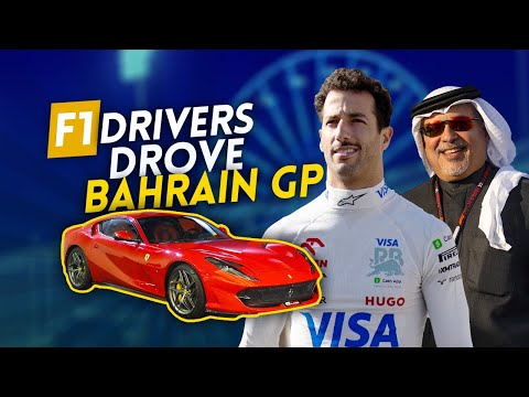 What the F1 DRIVERS drove to the 2024 BAHRAIN GP