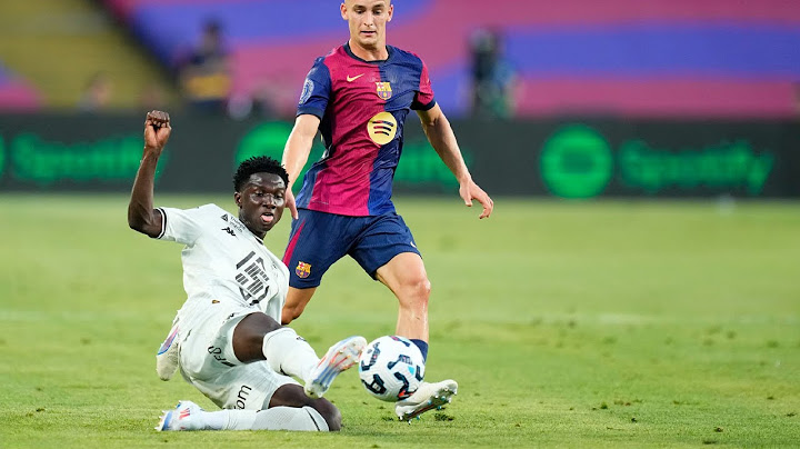 Lamine Camara donne une leçon de football au Barça (Monaco vs Barcelone - Match amical)