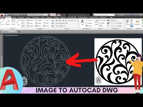 EASIEST WAY TO CONVERT ANY IMAGE FILE TO DWG/AUTOCAD  & TO EDIT IT IN AUTOCAD I JPG TO DWG I