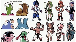 Pokemon Crystal (All Johto Region Gym Leaders)