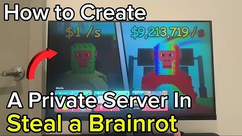 Roblox PS5/Xbox Series: How to create a private server on Steal a Brainrot (100% WORKS!) (2025)