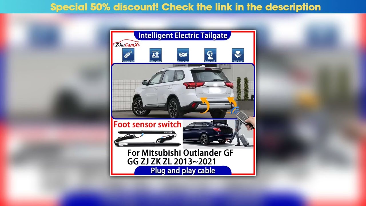 Editor’s Choice Car Automatic Lifting kit Intelligent Electric Tail Gate Lift Tailgate for Mitsubis