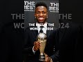 فينيسيوس هو أفضل لاعب في العالم سنة 2024 افضل لاعب في العالم فينيسوس ريال مدريد الأفضل 