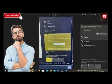 Como conectar mi impresora Hp sin cable USB ni WiFi inalambrica a mi Pc o Laptop🤔