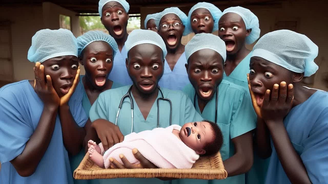 She was born with a mustache that can k1ll you if you look too much   