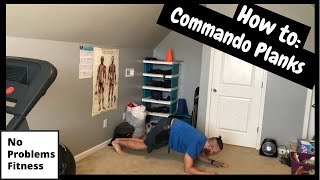 How to do a Commando plank / commando planks / plank variations / what are the best planks